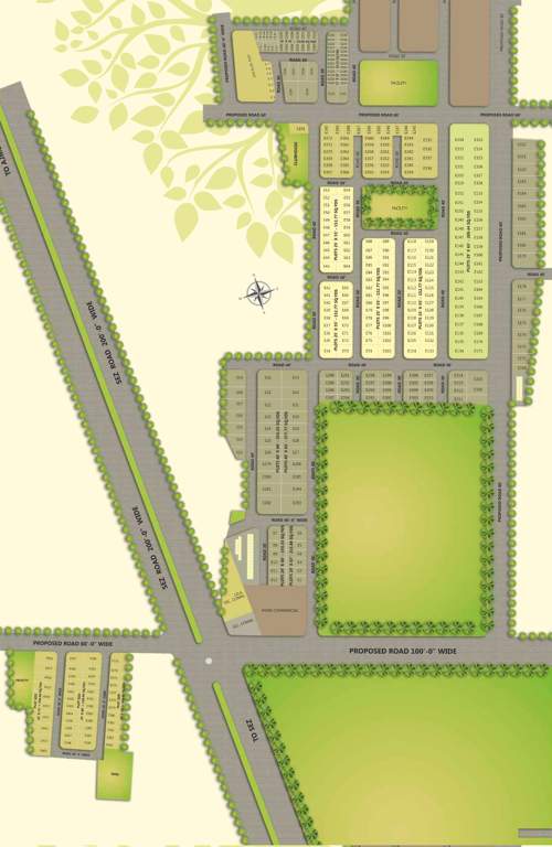 Images for Layout Plan of Manglam Aangan Prime Villa