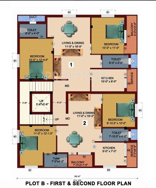 Images for Cluster Plan of Rajni Radhe Saai