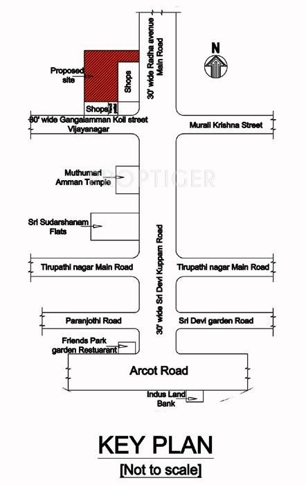 Images for Location Plan of Rajni Radhe Saai