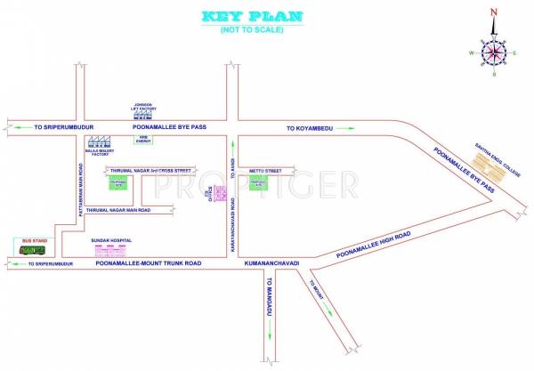 Images for Location Plan of RKN Seeralam Flats