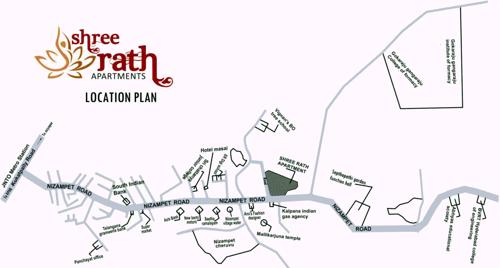  shreerath Images for Location Plan of Unnati Shreerath