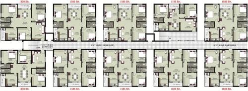 Images for Cluster Plan of Pavan Bankers Pride And Pavan Kesavs Pride