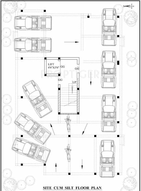 Images for Cluster Plan of Guru Homes Akshaya Apartments