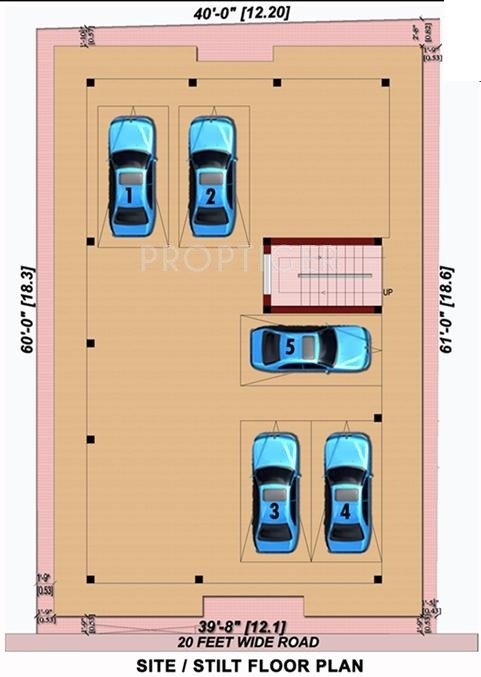 Images for Cluster Plan of Rajni Appu Villa