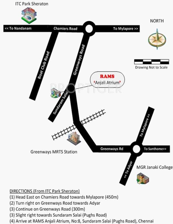  anjali atrium Images for Location Plan of Rams Anjali Atrium