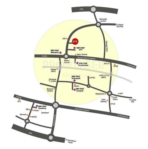  sai-krupa-residency Images for Location Plan of Priya Sai Krupa Residency