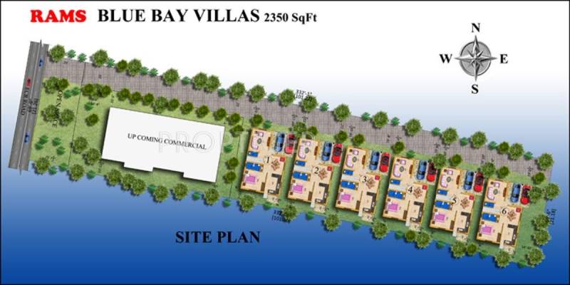 Images for Site Plan of Rams Builders Blue Bay Villas