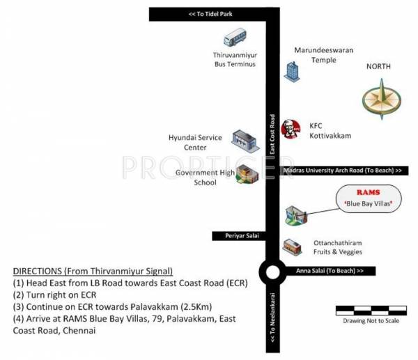 Images for Location Plan of Rams Blue Bay Villas