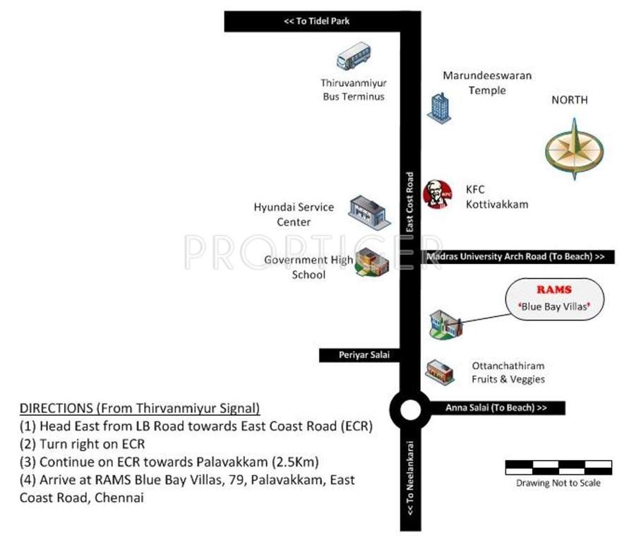 Images for Location Plan of Rams Blue Bay Villas