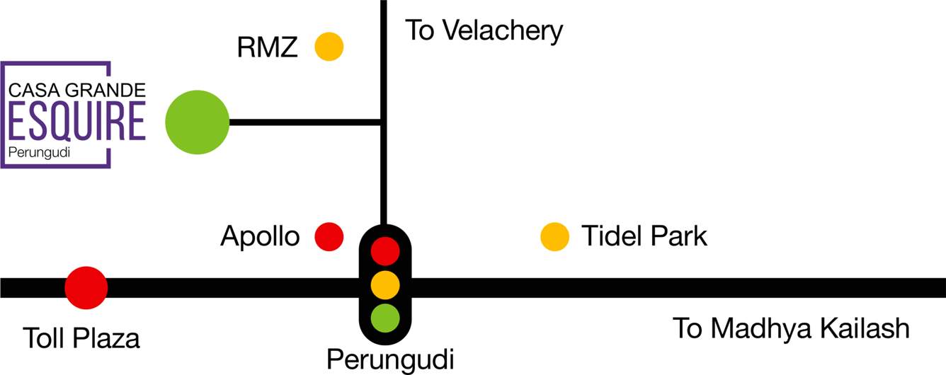  esquire Images for Location Plan of Casagrand Esquire