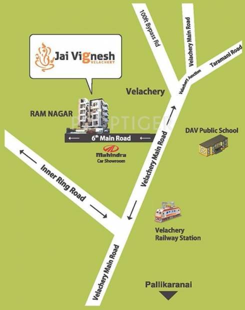 Images for Location Plan of Rams Builders Jai Vignesh