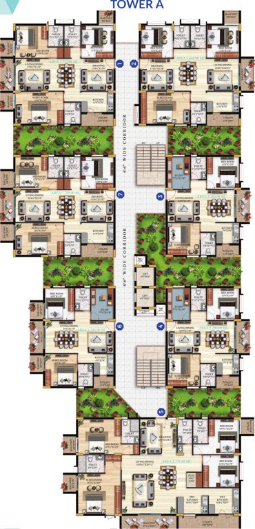 Images for Cluster Plan of Vaishnavi Oasis