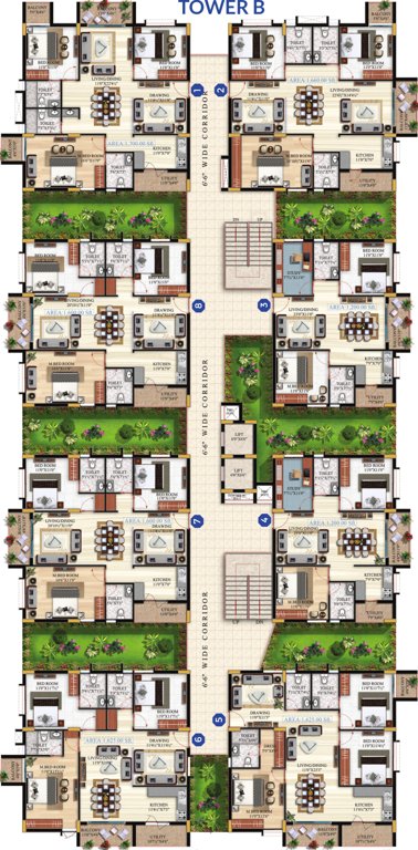 Images for Cluster Plan of Vaishnavi Oasis