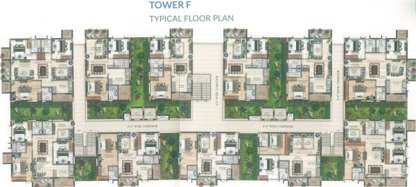  oasis Tower F Cluster Plan