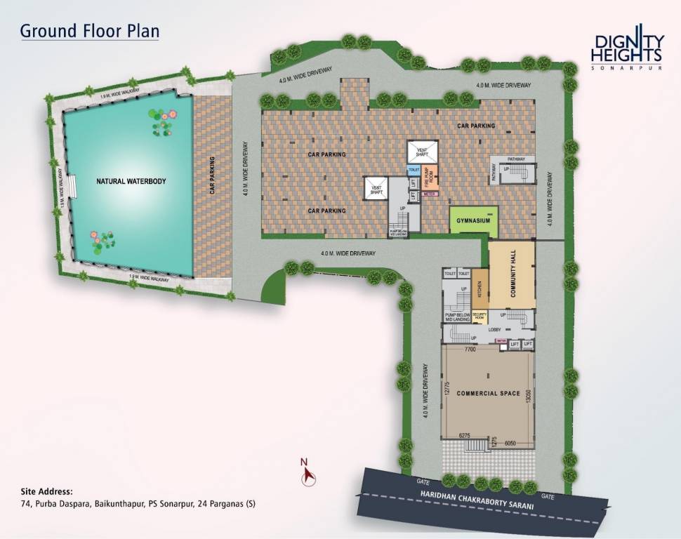 dignity heights Block 1 Cluster Plan