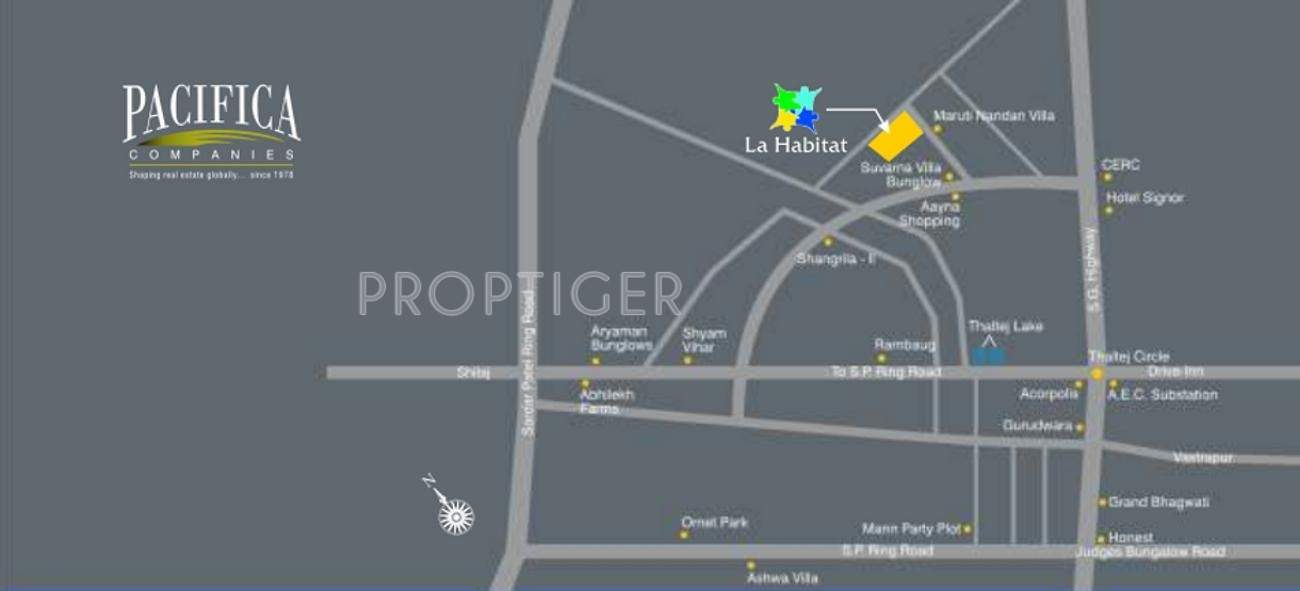 la habitat Images for Location Plan of Pacifica La Habitat