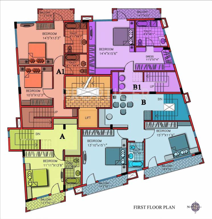 Images for Cluster Plan of Magnum Manojavam