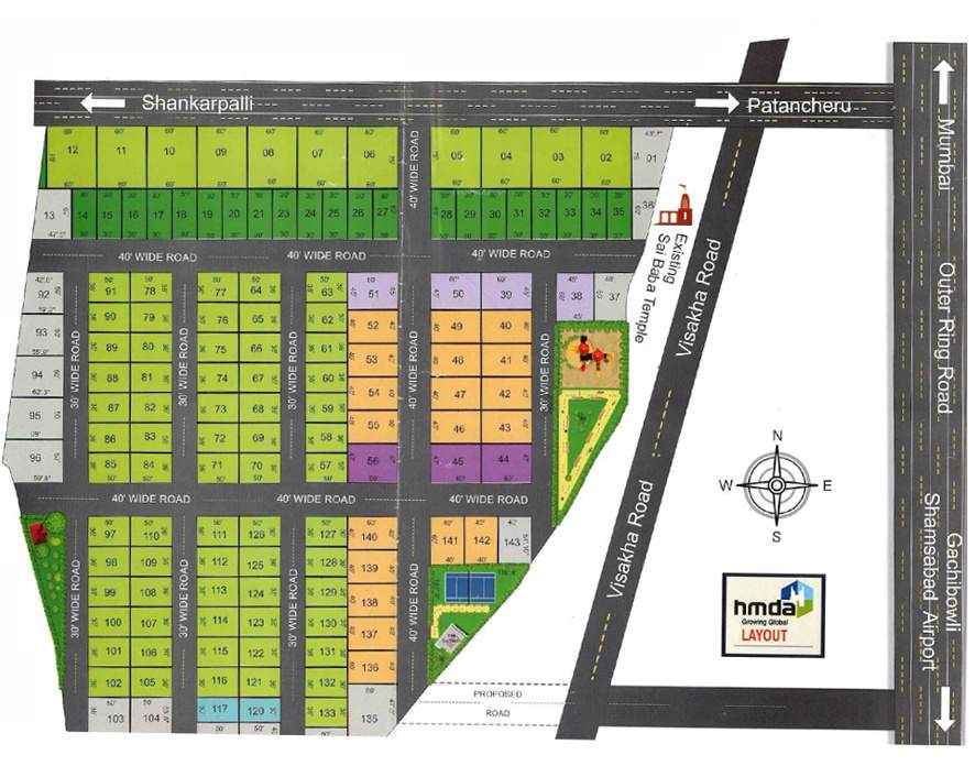  aditya ankura Images for Layout Plan of Peram Aditya Ankura