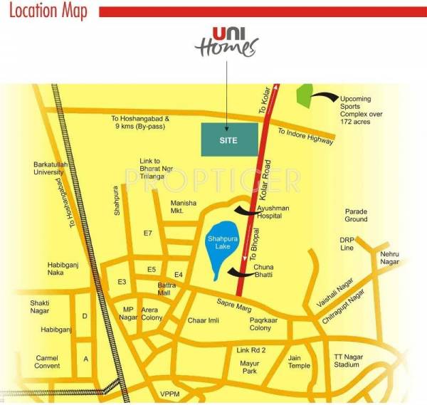 Images for Location Plan of Unitech Unihomes 2