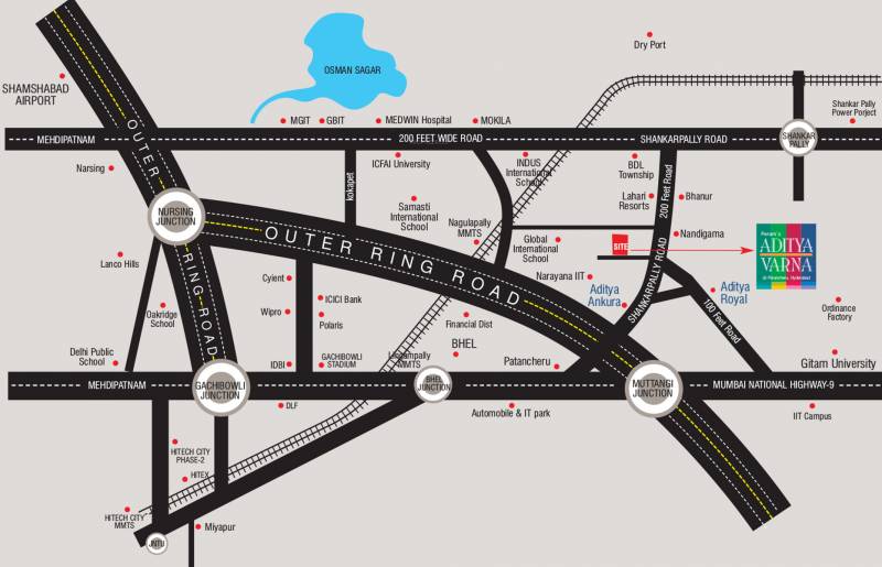  aditya-varna Images for Location Plan of Peram Aditya Varna
