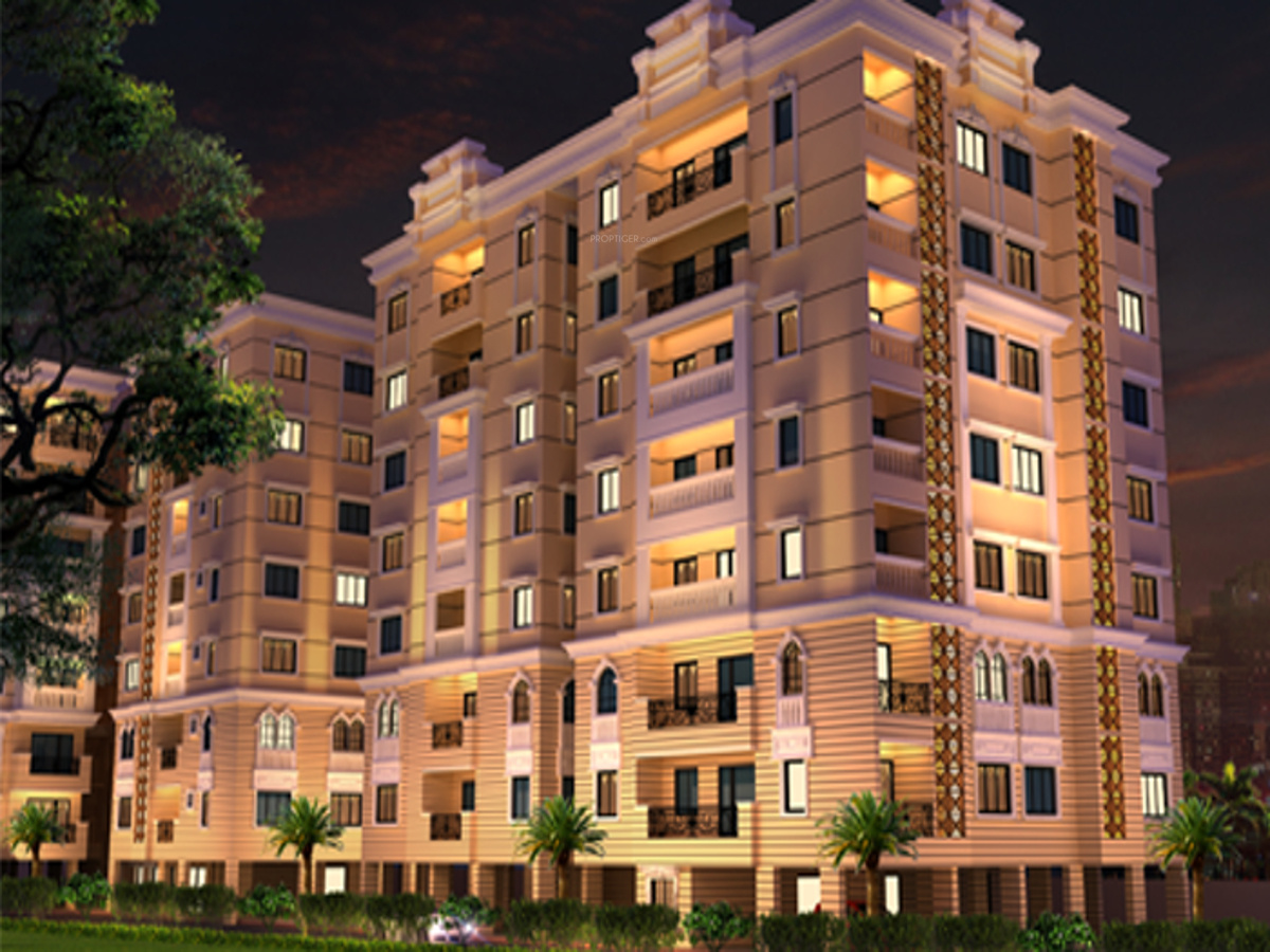 1, 2, 3 BHK Cluster Plan Image - Mayflower Estate Apartments for sale