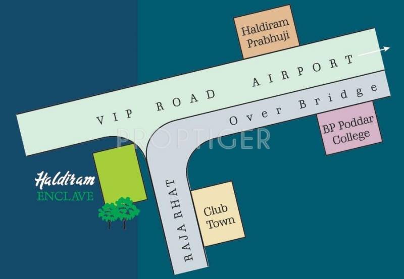 Images for Location Plan of Natural Group Haldiram Enclave