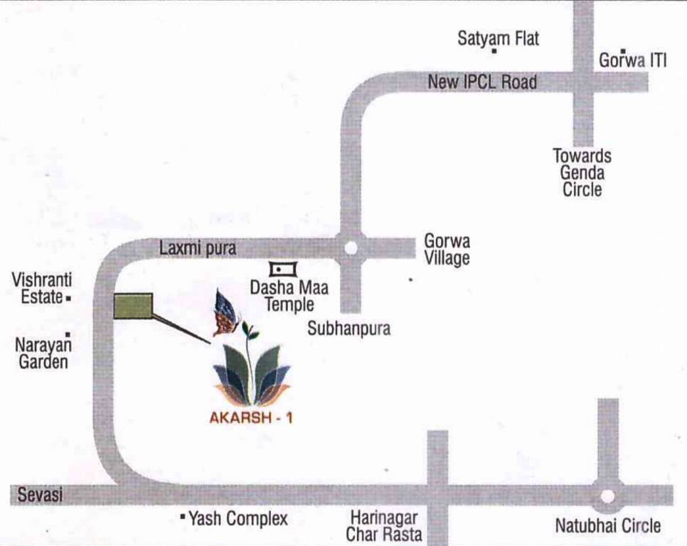Images for Location Plan of Priyanka Akarsh 1