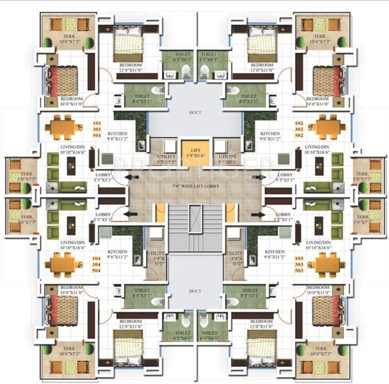 Images for Cluster Plan of Paranjape Lake Vista Phase II
