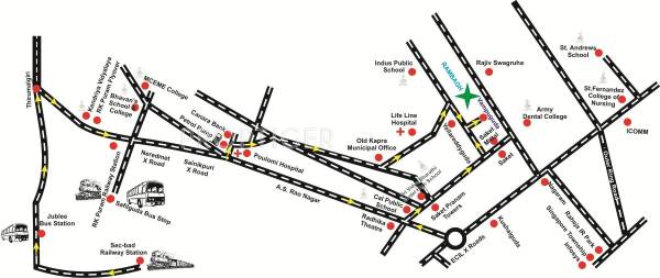 K N Infra Projects Pvt Ltd Rambagh Location Plan