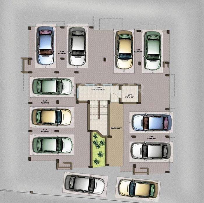 Images for Cluster Plan of Casagrand Madhuban