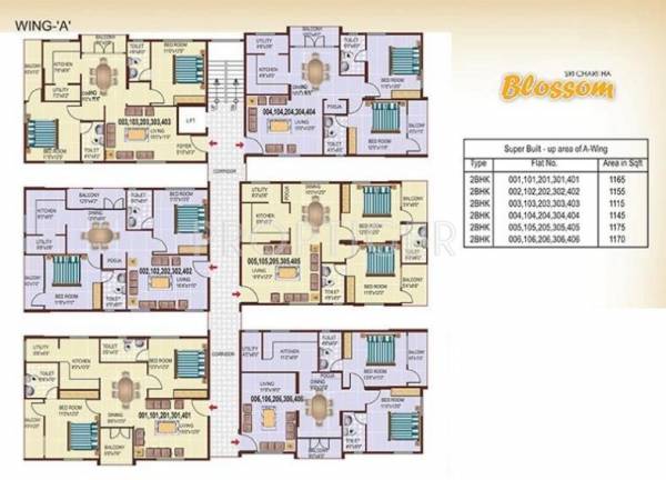 Images for Cluster Plan of Sri Charitha Developers Blossom