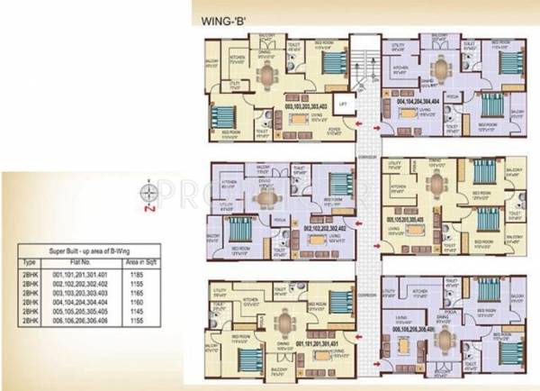 Images for Cluster Plan of Sri Charitha Developers Blossom