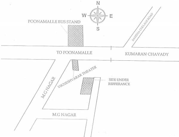 Images for Location Plan of Tirupatiyar Lotus Apartment