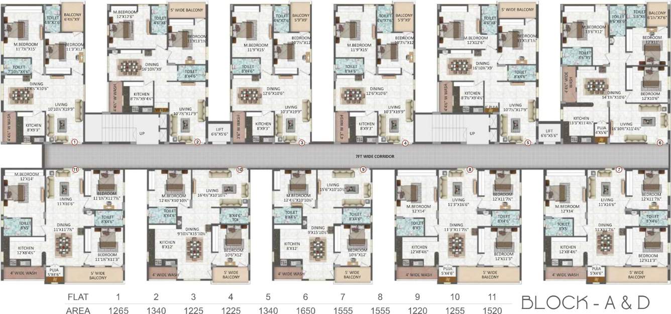 elite Images for Cluster Plan of Sri Maruthi Builders And Developers Elite