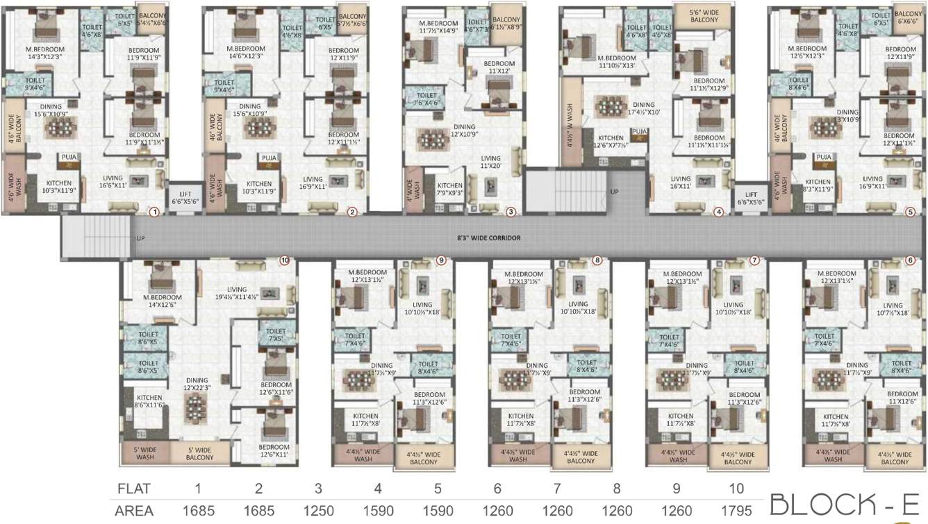 elite Images for Cluster Plan of Sri Maruthi Builders And Developers Elite