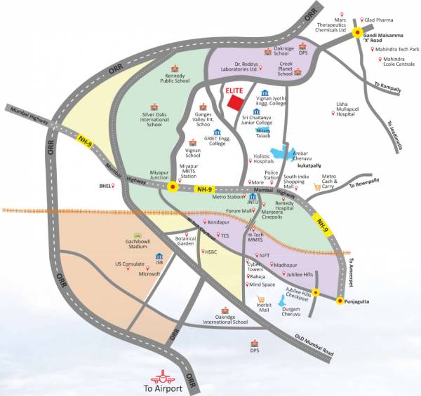 Images for Location Plan of Sri Maruthi Builders And Developers Elite Images for Location Plan of Sri Maruthi Builders And Developers Elite