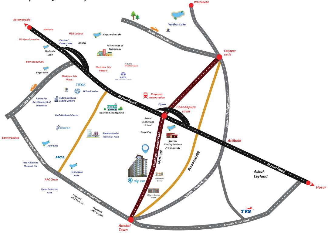 essence Images for Location Plan of Subha Essence