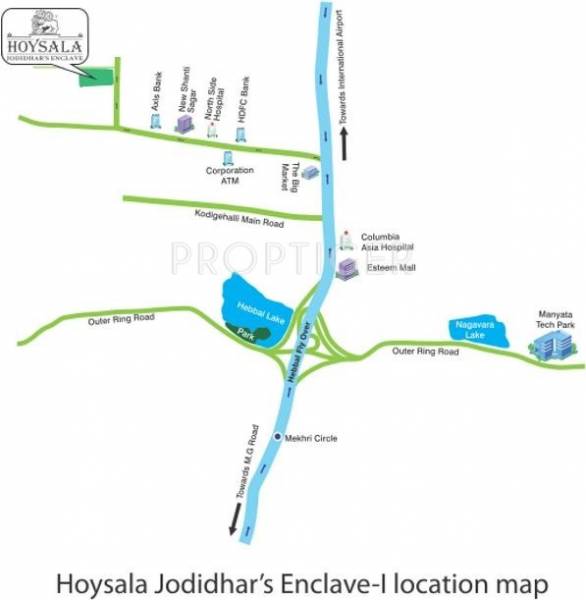 Images for Location Plan of Hoysala Jodidhars Enclave
