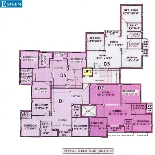 Images for Cluster Plan of Esteem Brooklyn