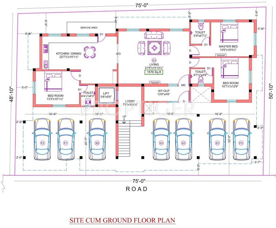 Images for Cluster Plan of Sekaran Canary Hill