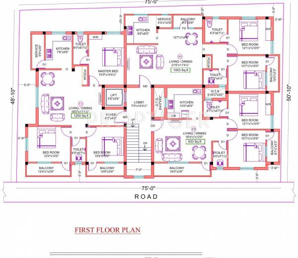 Images for Cluster Plan of Sekaran Canary Hill
