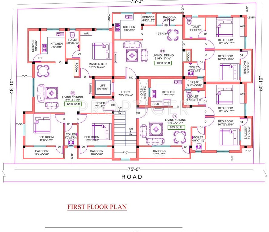 Images for Cluster Plan of Sekaran Canary Hill