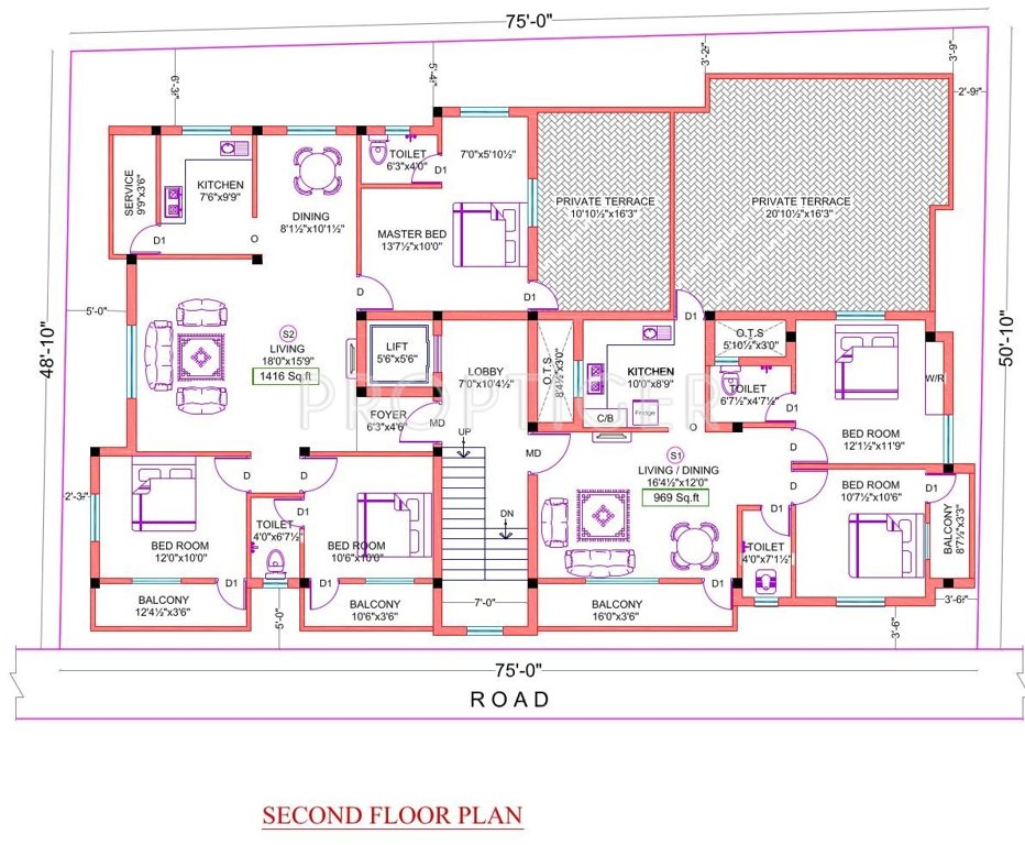 Images for Cluster Plan of Sekaran Canary Hill