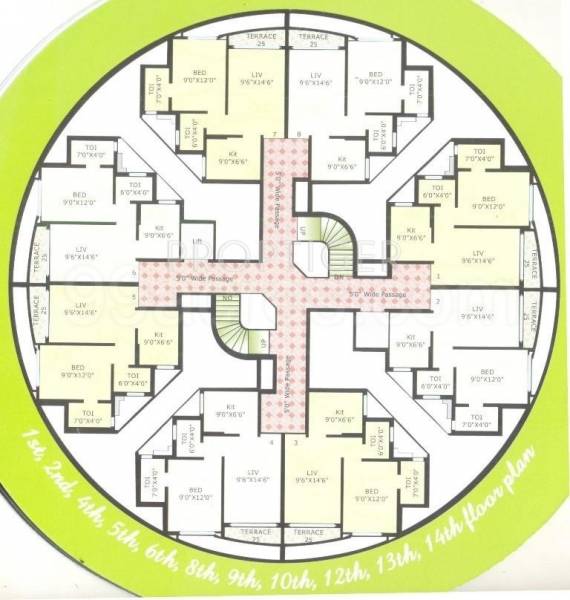 Images for Cluster Plan of Mangal Daulat Heights