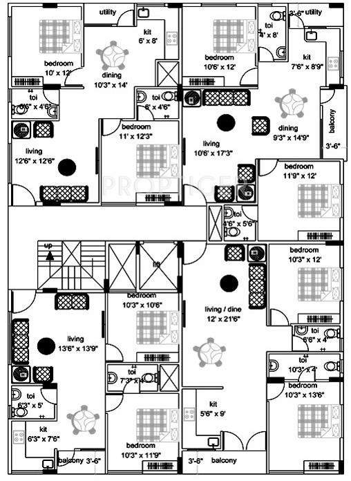  serenity Single Block Cluster Plan