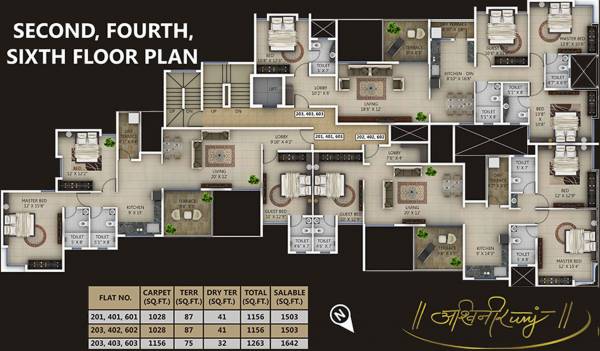 Images for Cluster Plan of Icon Ashwinikunj