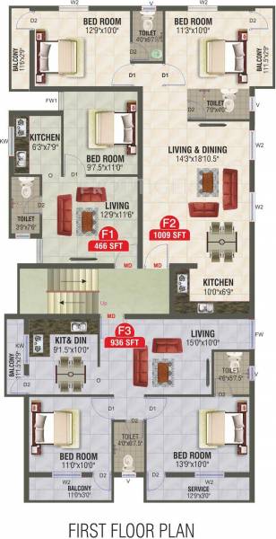 Images for Cluster Plan of Amudha Amurtha