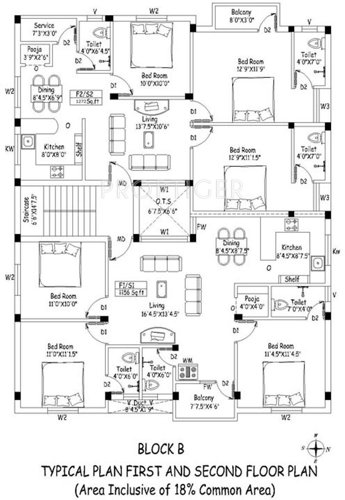 Images for Cluster Plan of Amudha Sakthi