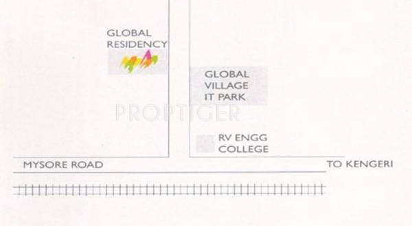Location Plan Akash Homes Global Residency Location Plan