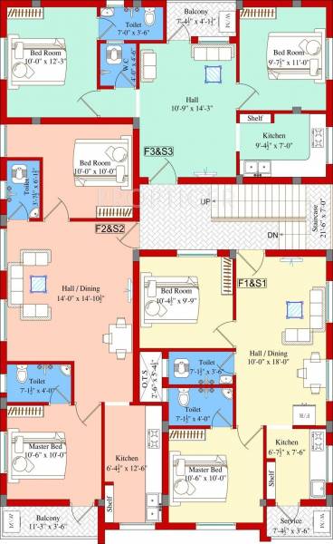 Images for Cluster Plan of SBA Divine